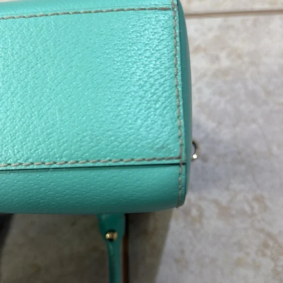Kate Spade Wellesley Quinn Satchel Bag Teal - Picture 12 of 17